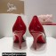 Christian Louboutin Heel 6.5cm Kate Pumps in Patent Black/Red