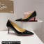 Christian Louboutin Heel 6.5cm Kate Pumps in Patent Black