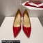 Christian Louboutin Heel 6.5cm Kate Pumps in Patent Red