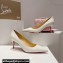 Christian Louboutin Heel 6.5cm Kate Pumps in Patent White