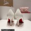 Christian Louboutin Heel 6.5cm Kate Pumps in Patent White