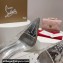 Christian Louboutin Heel 10.5cm Degrastrass PVC Pumps in glittered Silver