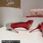 Christian Louboutin Heel 10.5cm Degrastrass PVC Pumps in glittered Silver