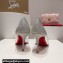 Christian Louboutin Heel 8.5cm Degrastrass PVC Pumps in glittered Silver