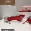 Christian Louboutin Heel 8.5cm Degrastrass PVC Pumps in glittered Silver