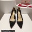 Christian Louboutin Heel 8.5cm Follies Strass Pumps in Net and suede calf Black