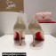 Christian Louboutin Heel 8.5cm Follies Strass Pumps in Net and suede calf Nude
