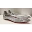 Christian Louboutin Degrastrass PVC Ballerinas in glittered Silver