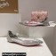 Christian Louboutin Degrastrass PVC Ballerinas in glittered Silver