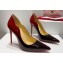 Christian Louboutin Heel 10.5cm Hot Chick Pumps in Patent Black/Red