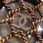 Chanel Chain Resin/Strass Minaudière Bag A94672 Black 2018