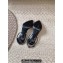 Saint Laurent Heel 10cm georgia sandals in crepe satin with rhinestones 720656 Black 2024