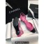 Chanel Heel 4cm Lambskin & Grosgrain Slingbacks G45370 Coral Pink 2024
