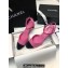 Chanel Heel 4cm Lambskin & Grosgrain Slingbacks G45370 Coral Pink 2024
