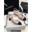 Chanel Heel 4cm Lambskin & Grosgrain Slingbacks G45370 Beige 2024