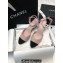 Chanel Heel 4cm Lambskin & Grosgrain Slingbacks G45370 Beige 2024