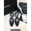 Chanel Heel 4cm Lambskin & Grosgrain Slingbacks G45370 Black 2024