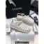 Chanel CC Logo Lambskin Caged Espadrille Sandals White 2024