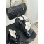 Chanel Grosgrain Camellia Patent Calfskin Sandals Black 2024