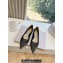 Jimmy Choo Love Mesh Pointed-Toe Flats Black/Silver with Dégradé Crystals 2024