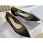 Jimmy Choo Love Mesh Pointed-Toe Flats Black with Dégradé Crystals 2024