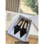 Jimmy Choo Gala Mesh Pointed-Toe Flats Black with Dégradé Crystals 2024