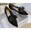 Jimmy Choo Gala Mesh Pointed-Toe Flats Black with Dégradé Crystals 2024