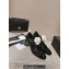 Chanel Heel 5cm Patent Calfskin & Grosgrain Camellia Mary Janes Black 2024