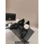 Chanel Heel 5cm Patent Calfskin & Grosgrain Camellia Mary Janes Black 2024