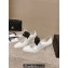 Chanel Heel 5cm Patent Calfskin & Grosgrain Camellia Mary Janes White 2024