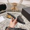 Chanel Gold Heel CC Logo Lambskin Mules Black 2024