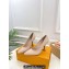 Louis Vuitton Heel 9.5cm Sparkle Pumps in Calf leather Nude 2024