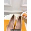 Louis Vuitton Heel 9.5cm Sparkle Pumps in Calf leather Nude 2024
