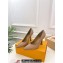 Louis Vuitton Heel 9.5cm Sparkle Pumps in Calf leather Brown 2024
