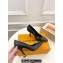 Louis Vuitton Heel 9.5cm Sparkle Pumps in Calf leather Black 2024