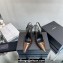 Saint Laurent Heel 10.5cm Kiki patent leather slingback pumps Brown 2024
