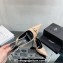 Saint Laurent Heel patent leather slingback pumps Beige with Buckle 2024