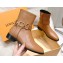 Louis Vuitton Heel 3.5cm Westside Flat Ankle Boots Brown 2024