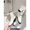 Louis Vuitton Heel 3.5cm Westside Flat Ankle Boots White 2024