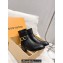 Louis Vuitton Heel 3.5cm Westside Flat Ankle Boots Black 2024