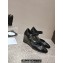 Chanel Lambskin & Patent Calfskin Wedge Mary Janes G45422 Black 2024