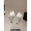Chanel Lambskin & Patent Calfskin Wedge Mary Janes G45422 White/Black 2024