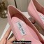 Jimmy Choo Heel 6.5cm Rosalia Flowers 65 Rose Nappa Leather Pumps Pink 2024