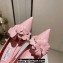 Jimmy Choo Heel 6.5cm Rosalia Flowers 65 Rose Nappa Leather Pumps Pink 2024