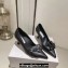 Jimmy Choo Heel 6.5cm Rosalia Flowers 65 Rose Nappa Leather Pumps Black 2024