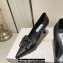 Jimmy Choo Heel 6.5cm Rosalia Flowers 65 Rose Nappa Leather Pumps Black 2024