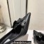 Jimmy Choo Heel 6.5cm Rosalia Flowers 65 Rose Nappa Leather Pumps Black 2024