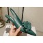 Jimmy Choo Heel 4.5cm Amita Flowers 45 Rose Nappa Leather Sling Back Pumps Green 2024