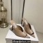 Jimmy Choo Heel 10cm Maryanne Mule 100 Calf Leather Pointed-Toe Mules Brown 2024