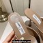 Jimmy Choo Heel 10cm Maryanne Mule 100 Calf Leather Pointed-Toe Mules Brown 2024
